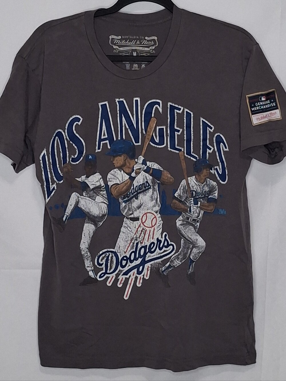 Mitchell &Ness LA Dodgers Tshirt Size Medium